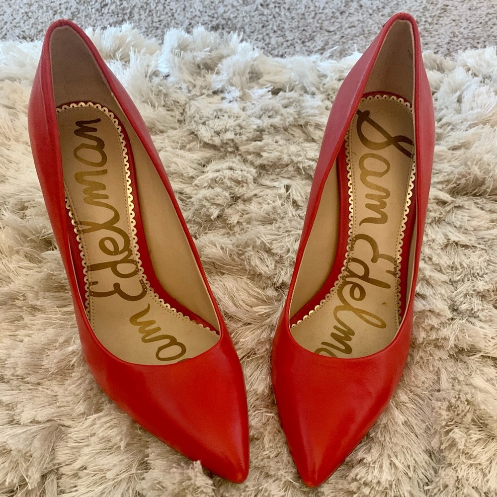 Sam Edelman Red Hot Heels 👠